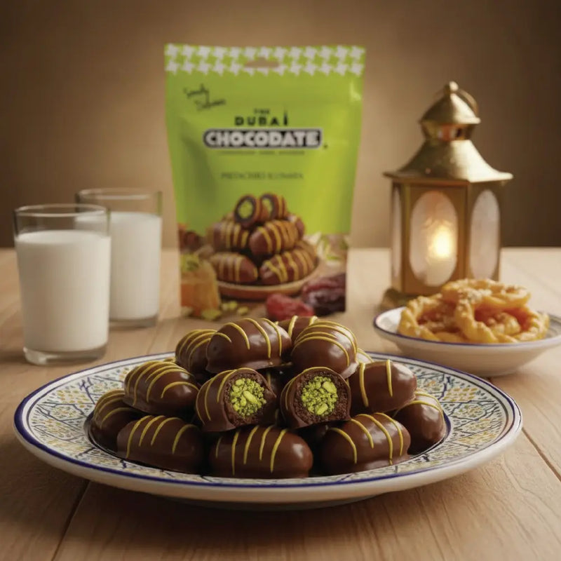 Chocodate Pistachio Kunafa Chocolate - 230g