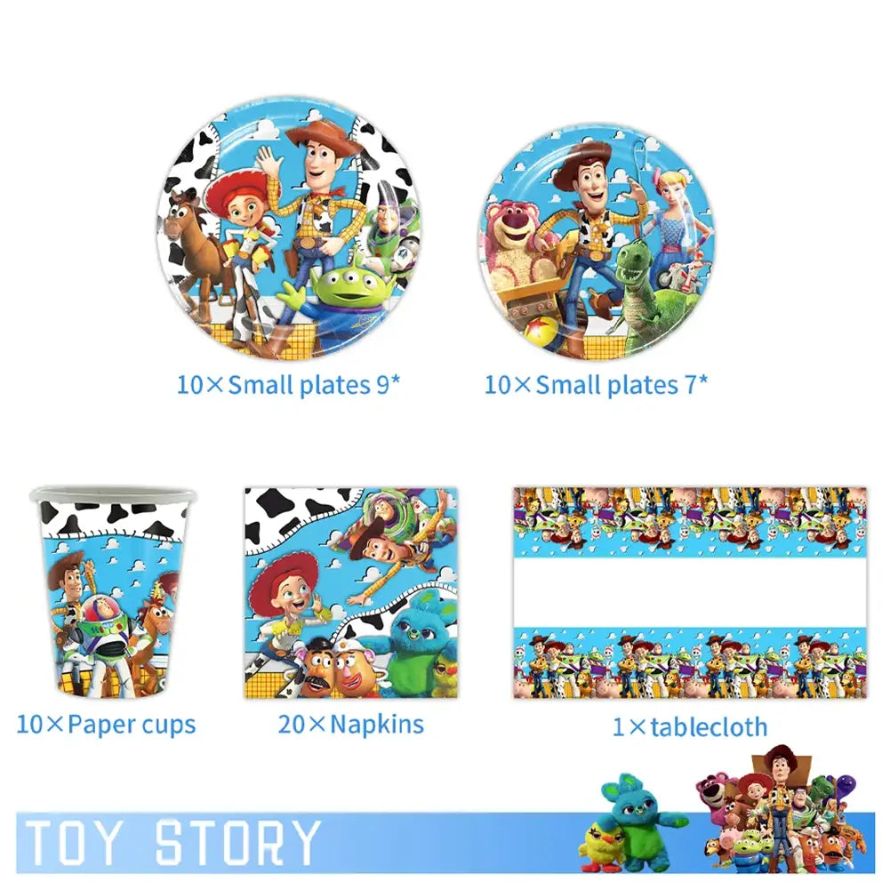 51 Piece Birthday Pack - Toy Story