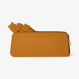 Citron Silicone Cutlery Set with Pouch - Tiger Caramel