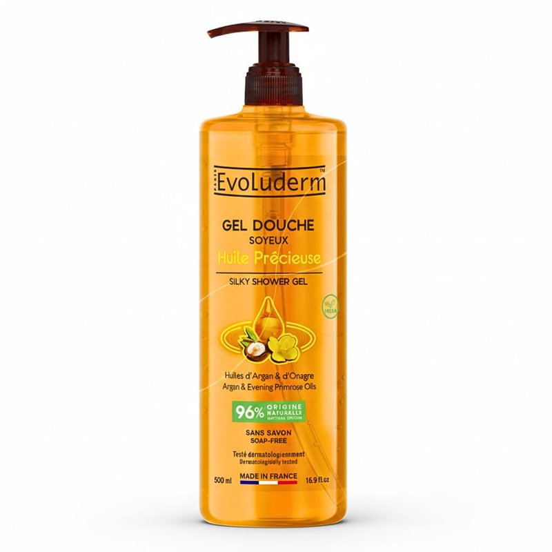 Evoluderm Precious Oil Shower Gel – 500ml