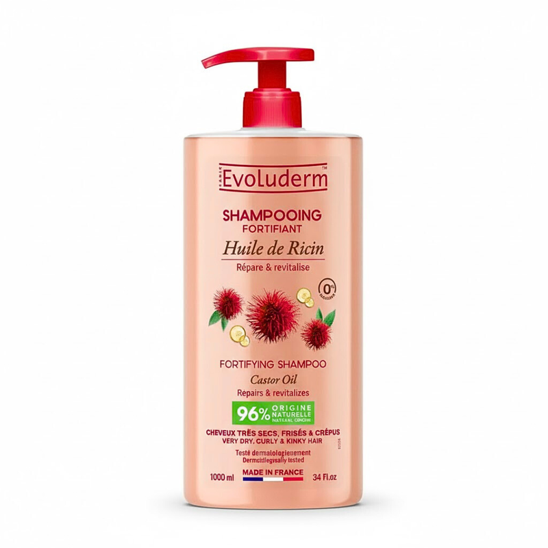 Evoluderm Castor Oil Shampoo 1L