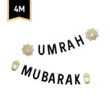 Umrah Mubarak Decorative Garland – 400 cm