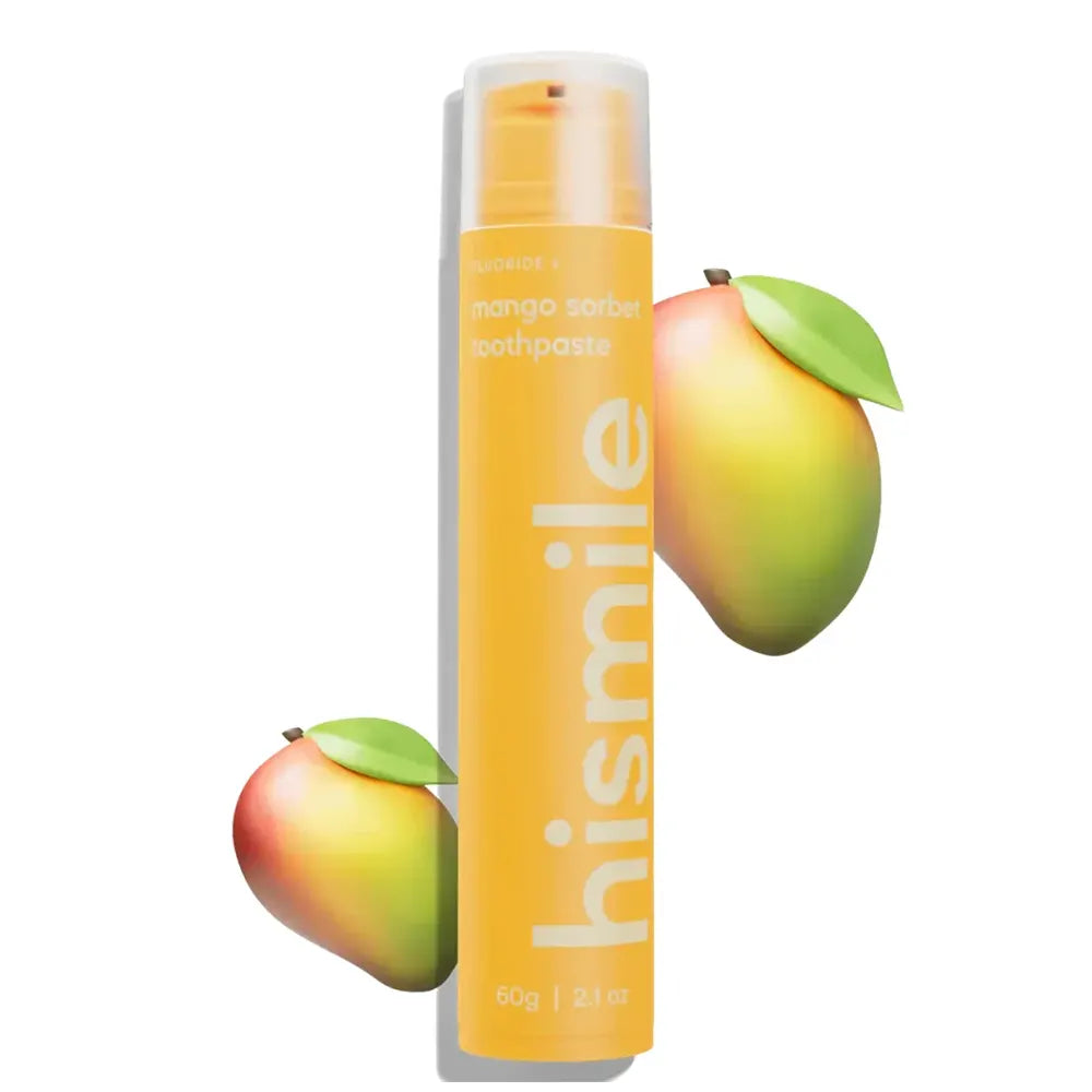 Hismile Fluoride Toothpaste Mango Sorbet Flavor – 60 g