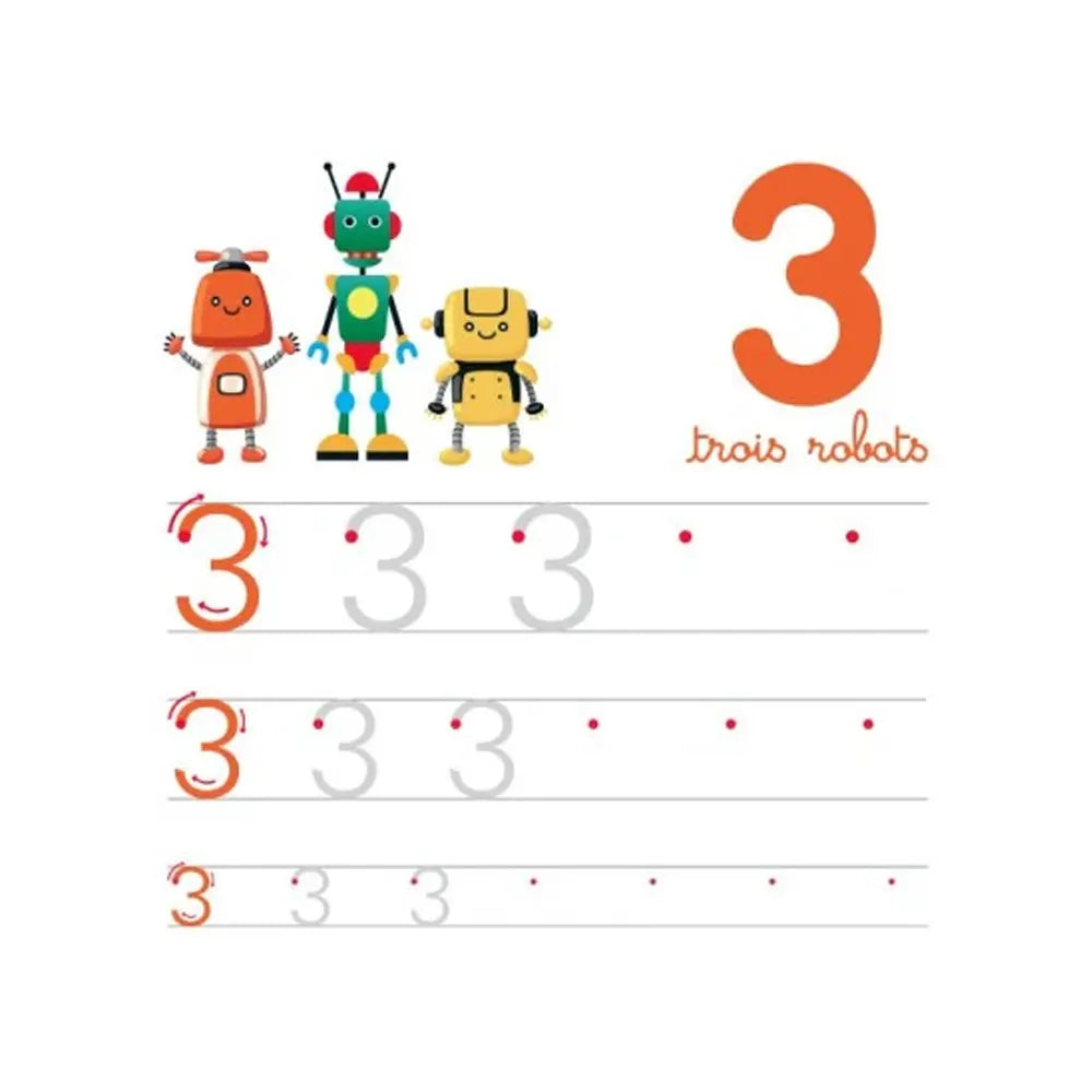 Numbers – My Wipe-Clean Slate Book 3-6Y