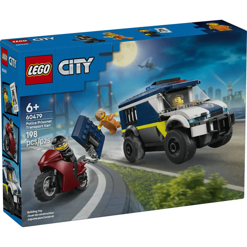 Lego City - Le fourgon pénitentiaire - 198 pièces 6A+