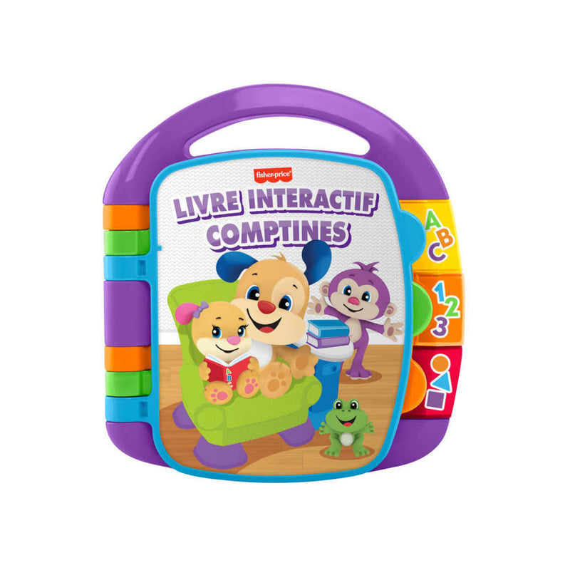 Fisher-Price Interactive Nursery Rhymes Book – Age 6 Months+