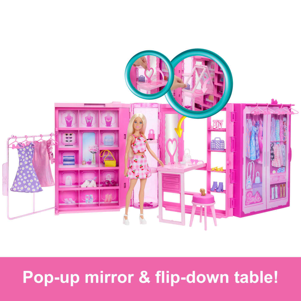 Mattel Barbie Coffret Dressing de Rêve – 3A+