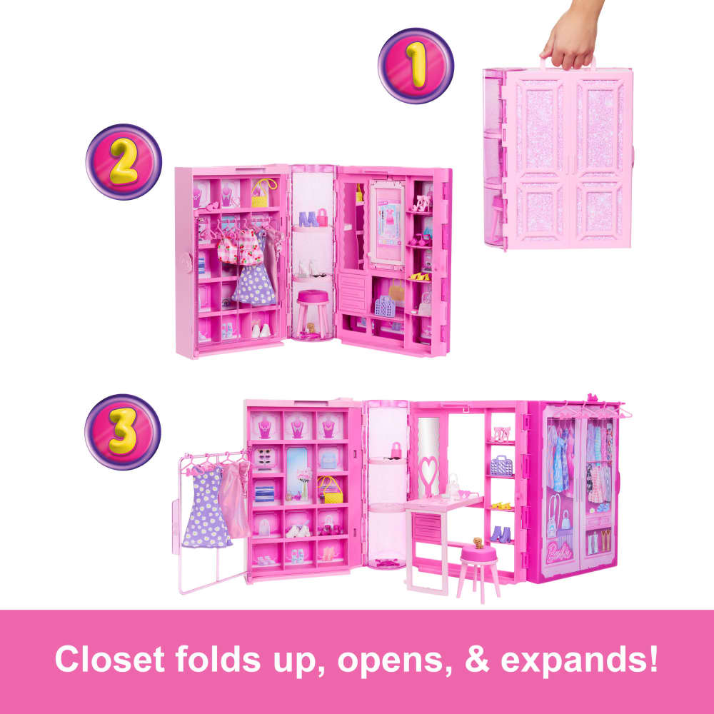 Mattel Barbie Coffret Dressing de Rêve – 3A+