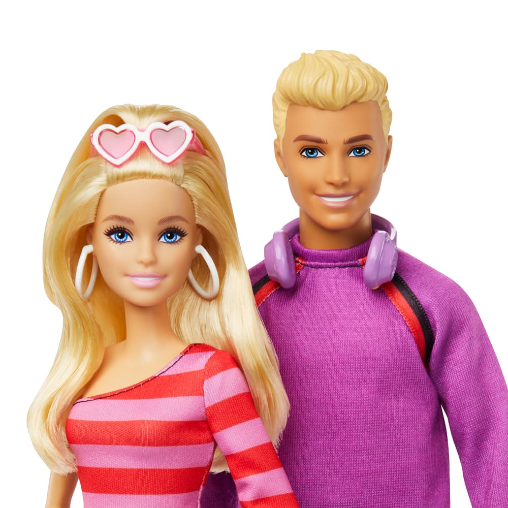 Mattel Barbie Coffret Barbie et Ken Roller – 3A+