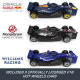 Mattel Hot Wheels Racing Circuit Grand Prix F1 avec 3 Voitures – 5A+