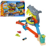 Mattel Hot Wheels City Bataille du Requin avec Voiture – 4A+