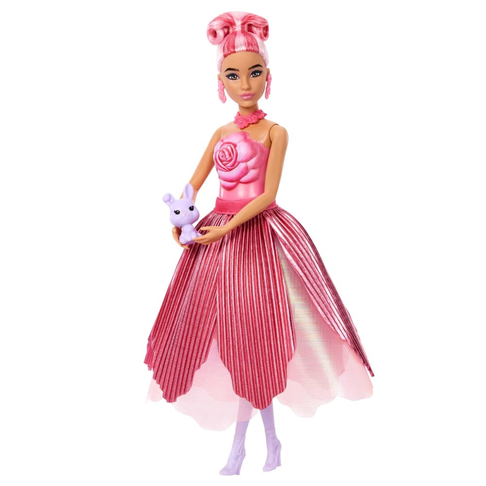 Mattel Barbie Petal Pop Poupée Parfumée Rose – 3A+