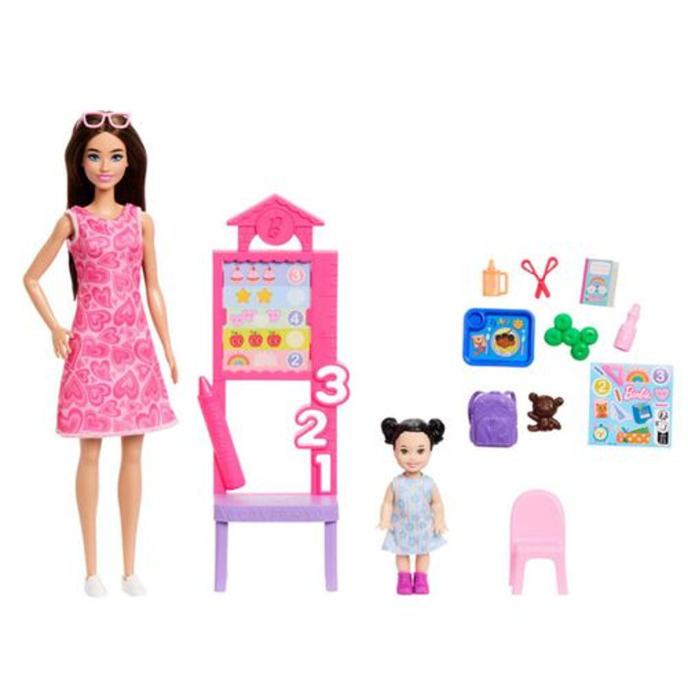 Mattel Barbie Coffret Maîtresse d'École – 3A+