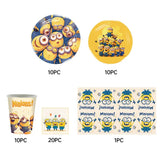 Pack de Cumpleaños 51 Piezas – Minions Amarillo