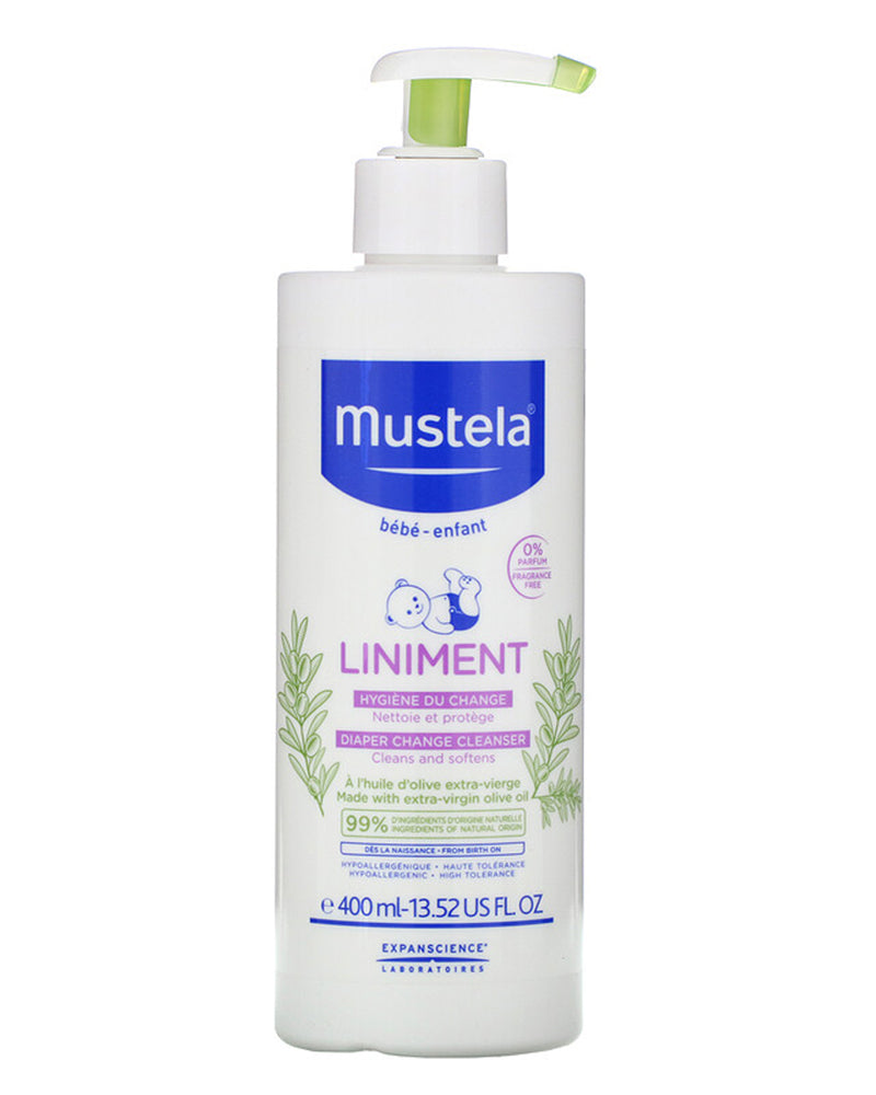 Bomba de linimento Mustela 400 ml