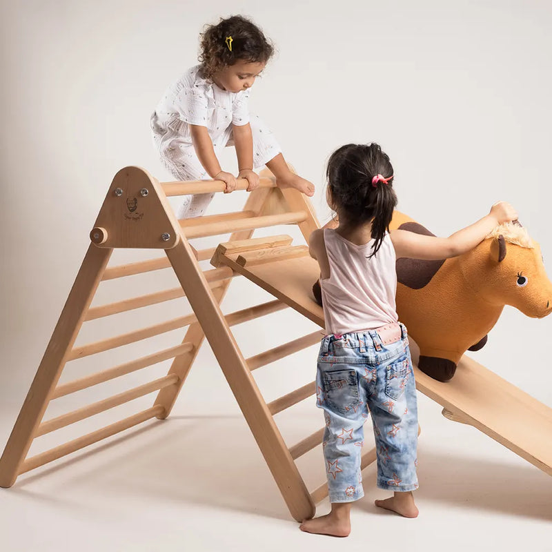 PapyJoe Pikler Triangle & Double-Sided Ramp
