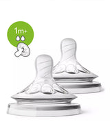 Tetinas Philips Avent Natural de flujo lento (paquete de 2) 1 mes o más