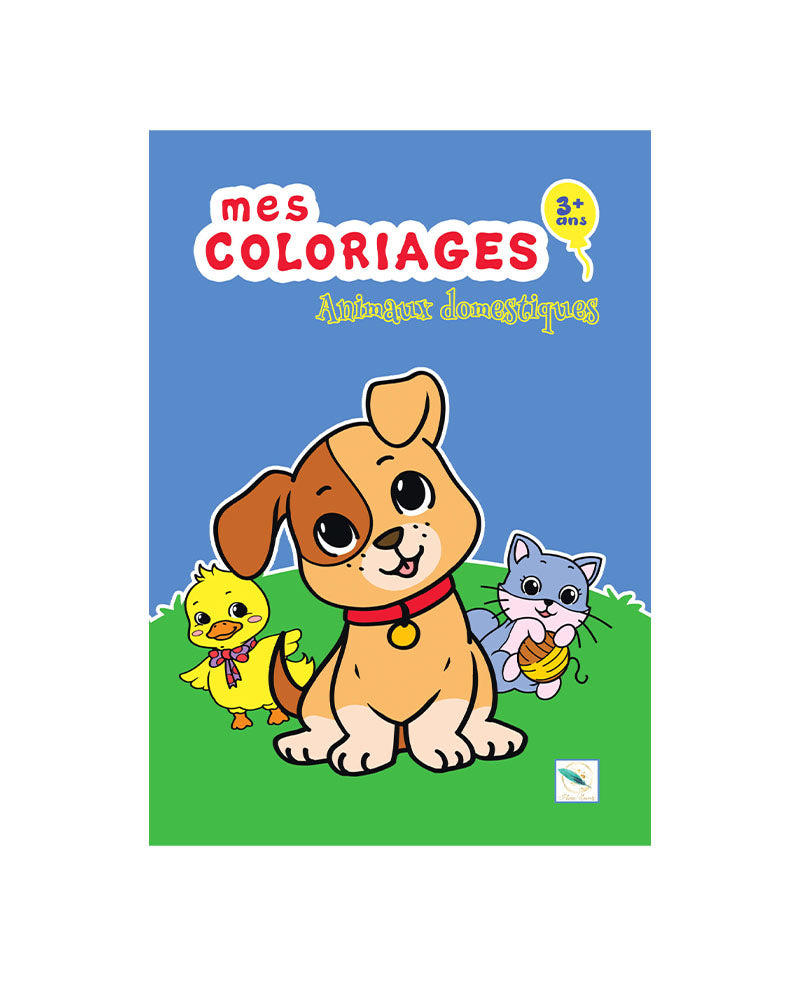 Mes Coloriages - Animaux Domestiques