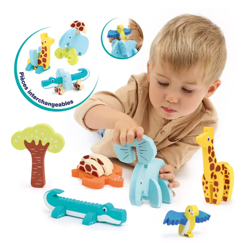 Ludi Puzzle Mousse 3D Jungle