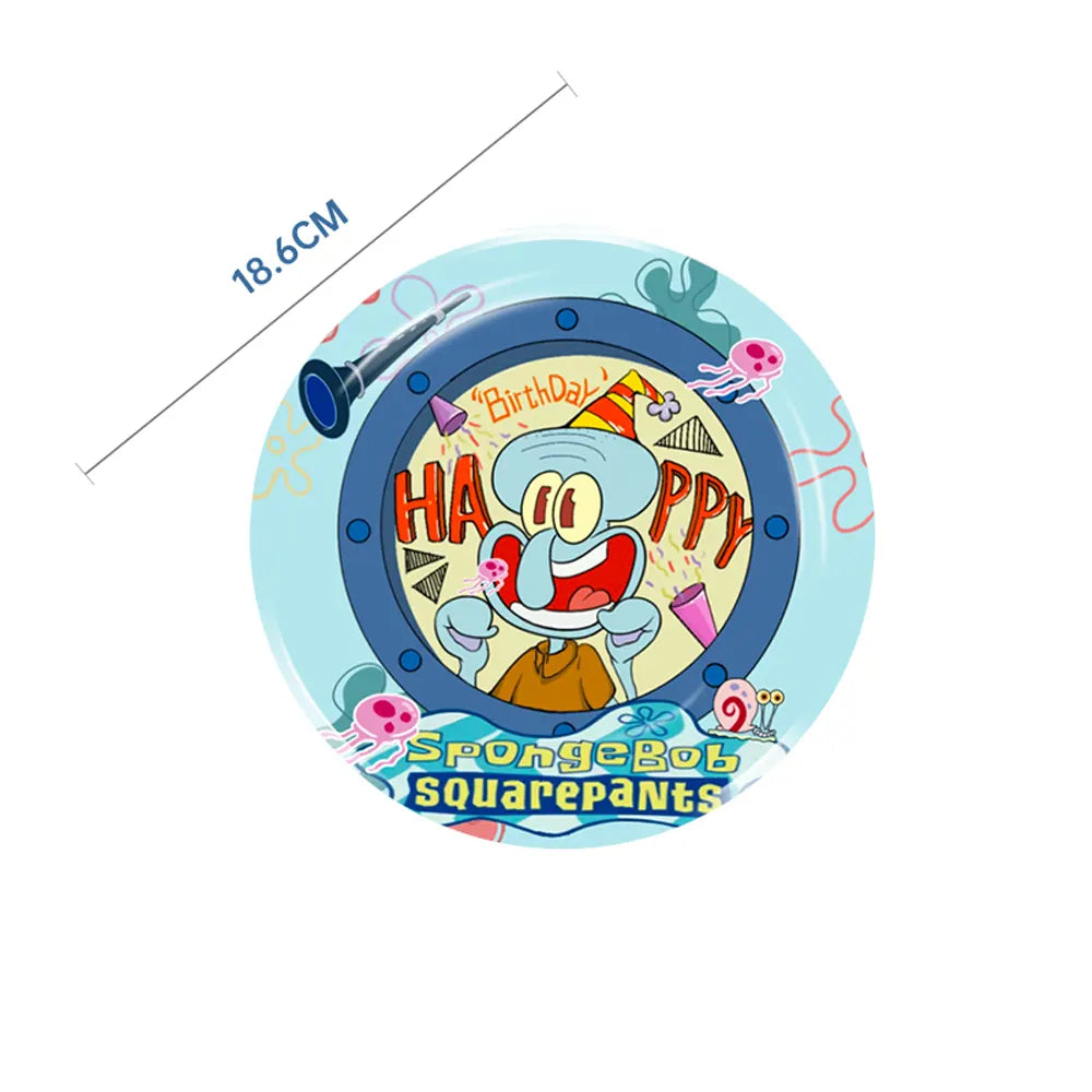 Pack de Cumpleaños 51 Piezas - Bob Esponja