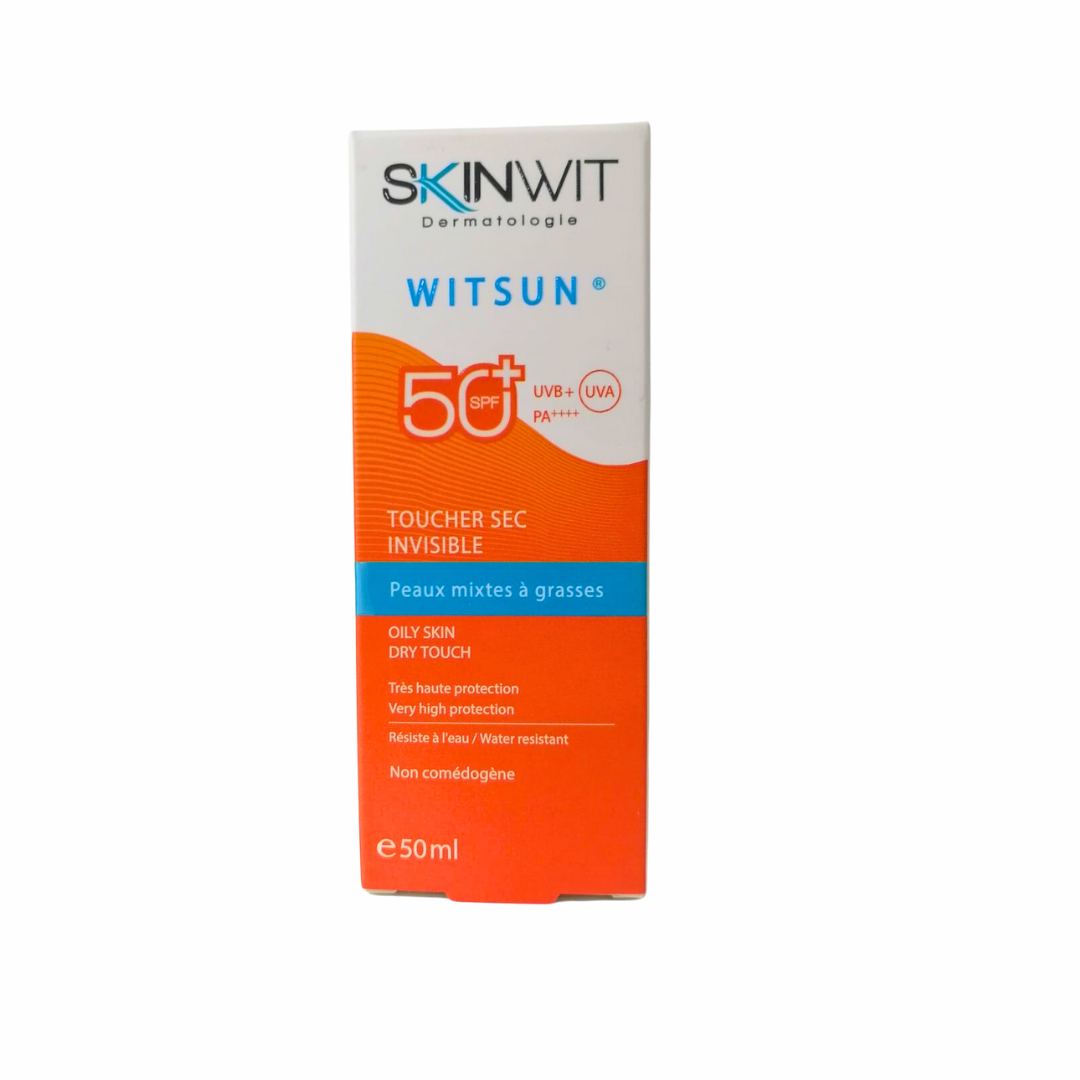 Skinwit Witsun Invisible Dry Touch Piel Mixta a Grasa FPS 50+ 50 ml