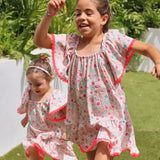 Maïcha Miyu Dress with Sleeves - Asian Print
