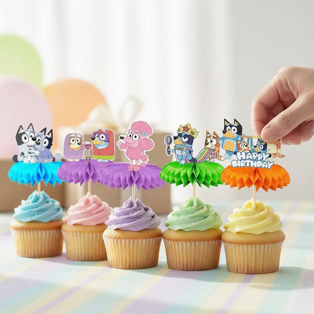 Bluey Cake Decorations – 15 x 18 cm