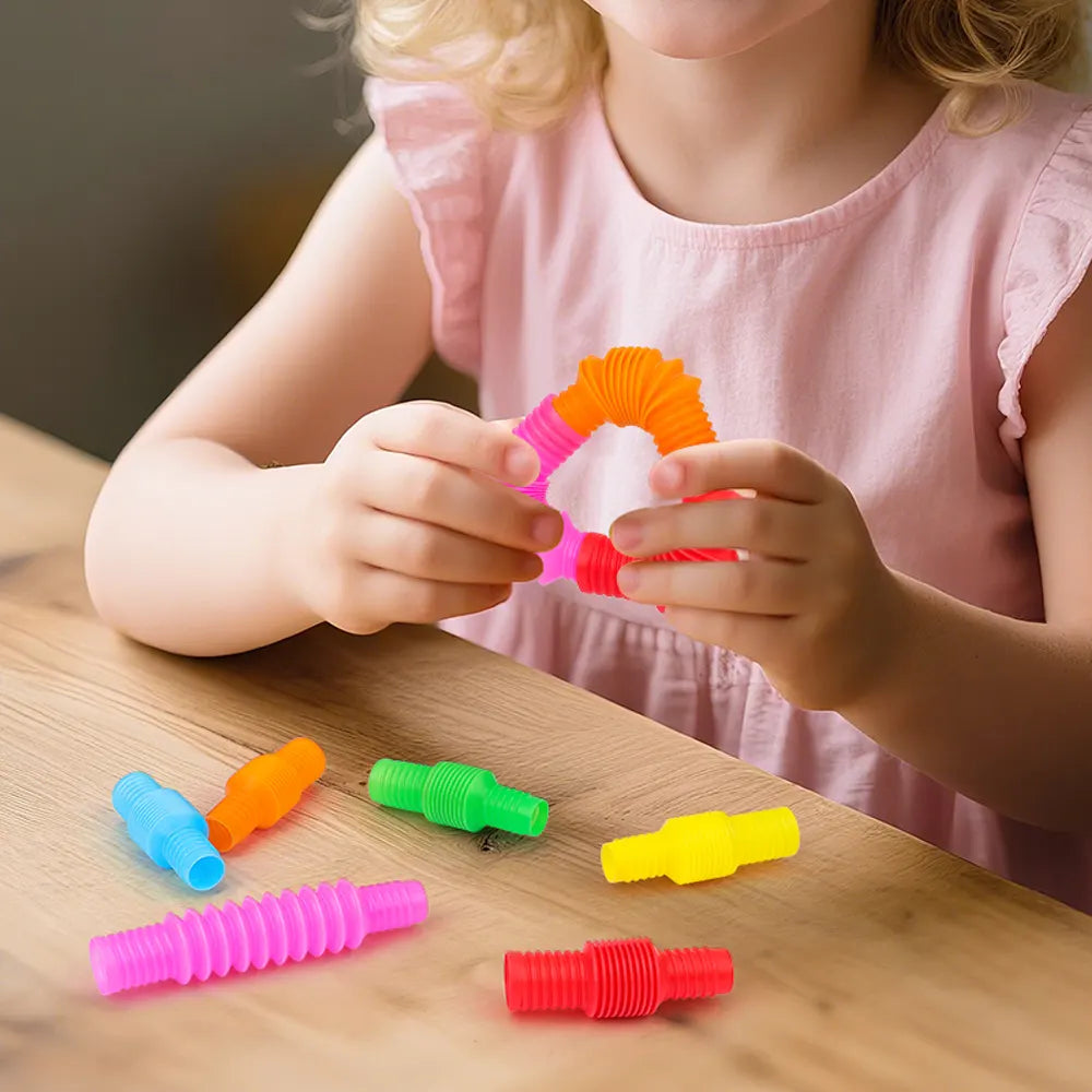 Set of 6 Stretch Pop Tubes – 3Y+