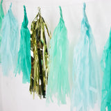 Blue Pom-Pom Garland – 200 cm