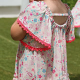 Maïcha Miyu Dress with Sleeves - Asian Print