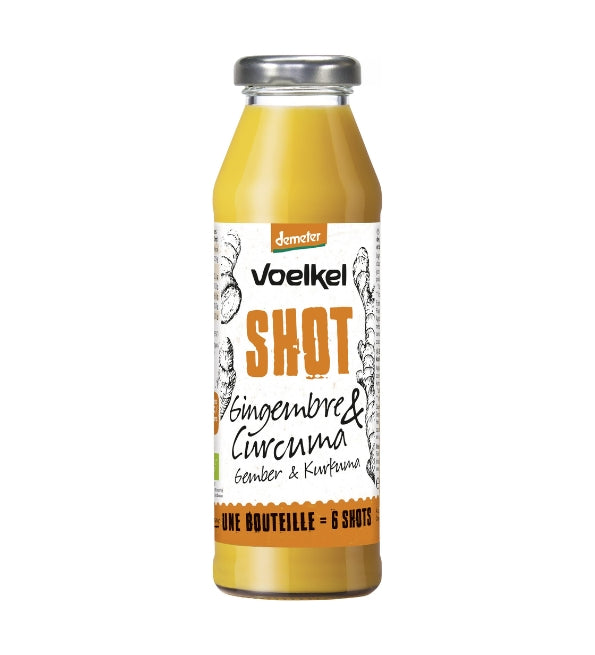 Voelkel Shot Gingembre & Curcuma Bio – 280ml