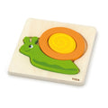 Viga Toys Puzzle de Blocs en Bois - Escargot
