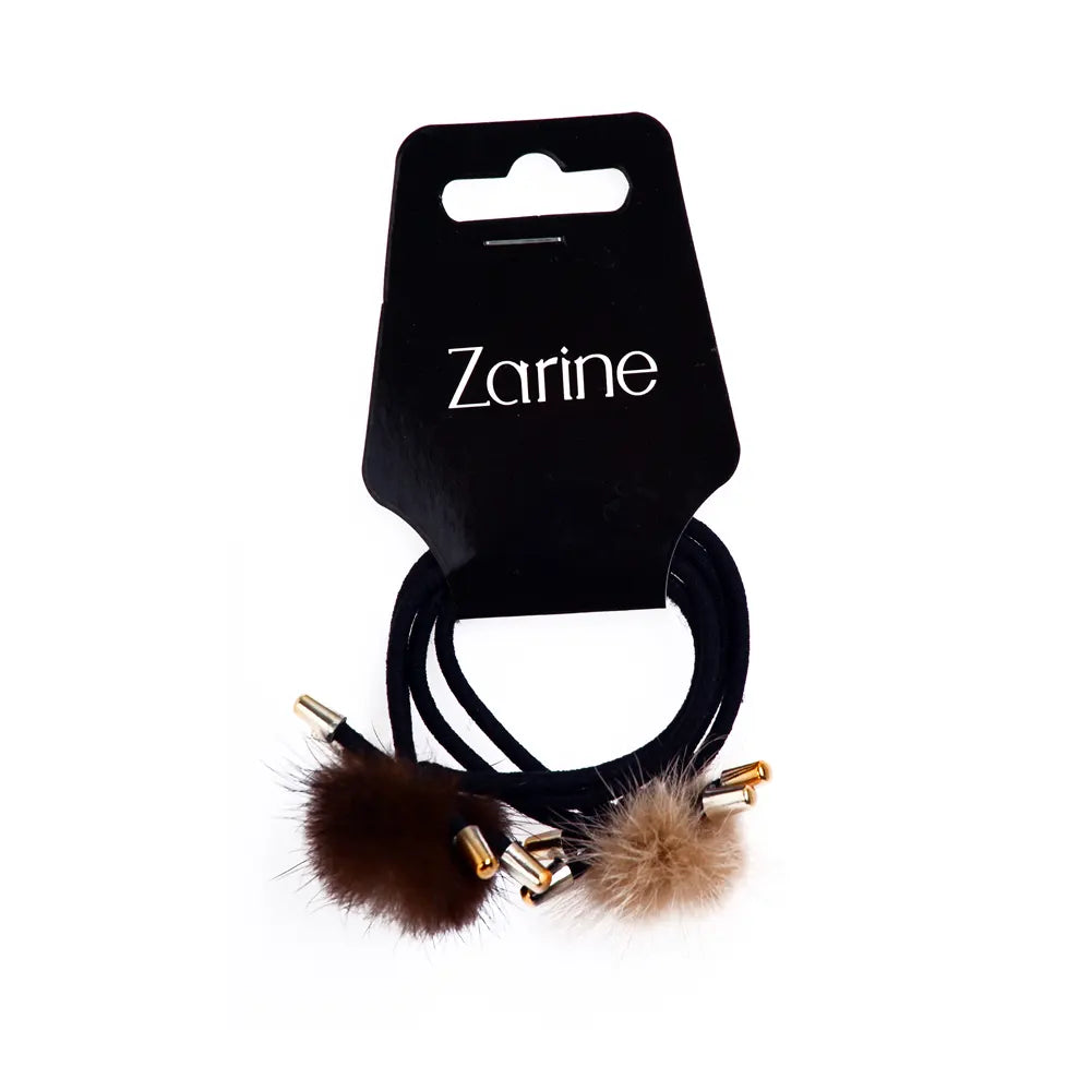 Zarine Soft Fur Elastics