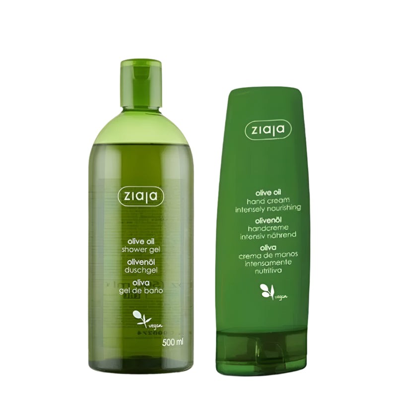 ZIAJA PACK GEL DE DUCHA CREMA DE MANOS OLIVA