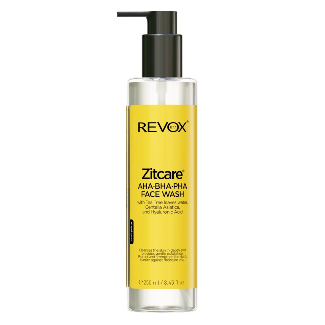REVOX ZITCARE AHA.BHA.PHA. FACE WASH 250ml