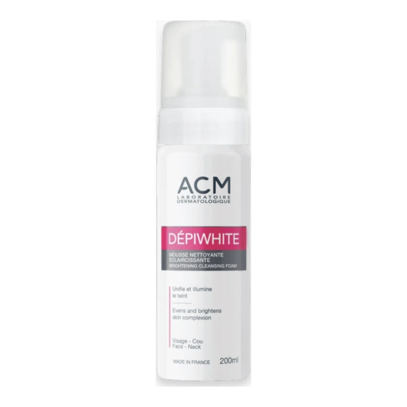 ACM Dépiwhite Mousse Nettoyante Éclaircissante 200 ml