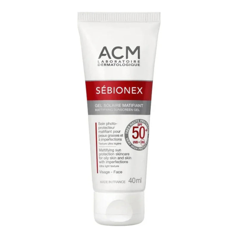 ACM Sébionex Gel Solaire Matifiant SPF 50+ – 40 ml