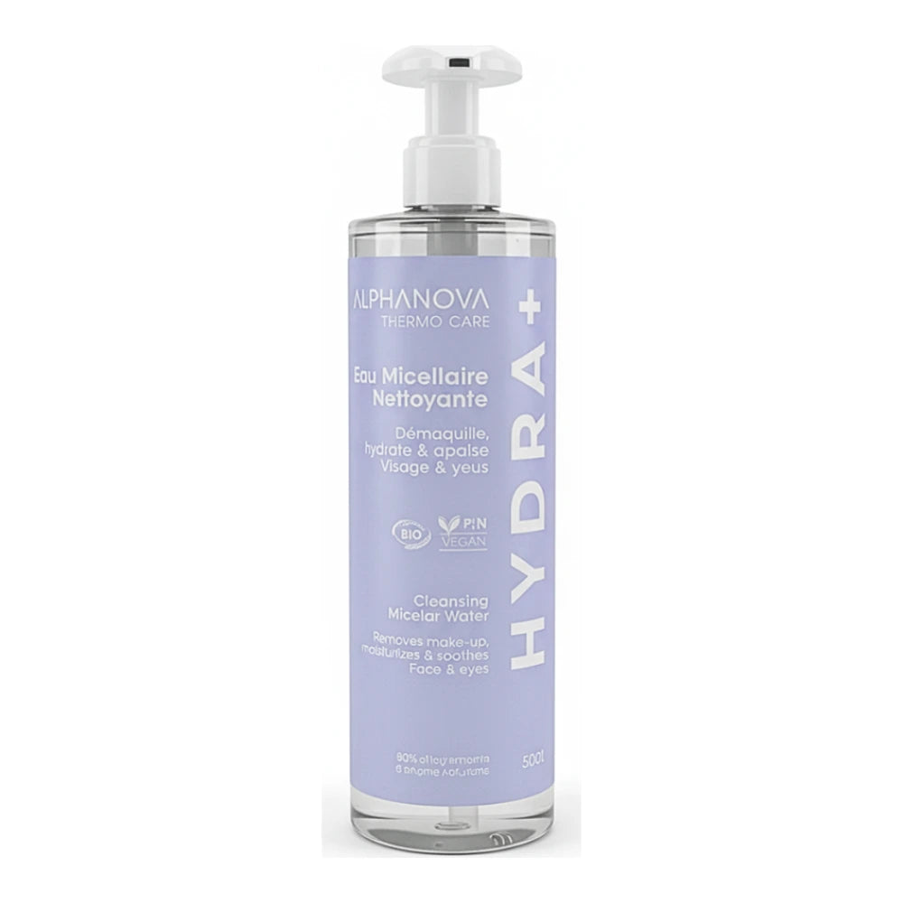 Alphanova Hydra+ Eau Micellaire Nettoyante 400 ml – flacon