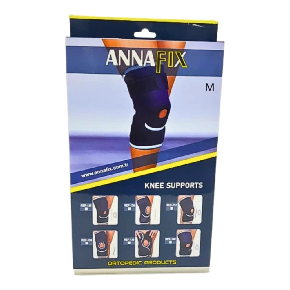 Genouillère armée rotule ouverte ANNAFIX taille M – vue du produit