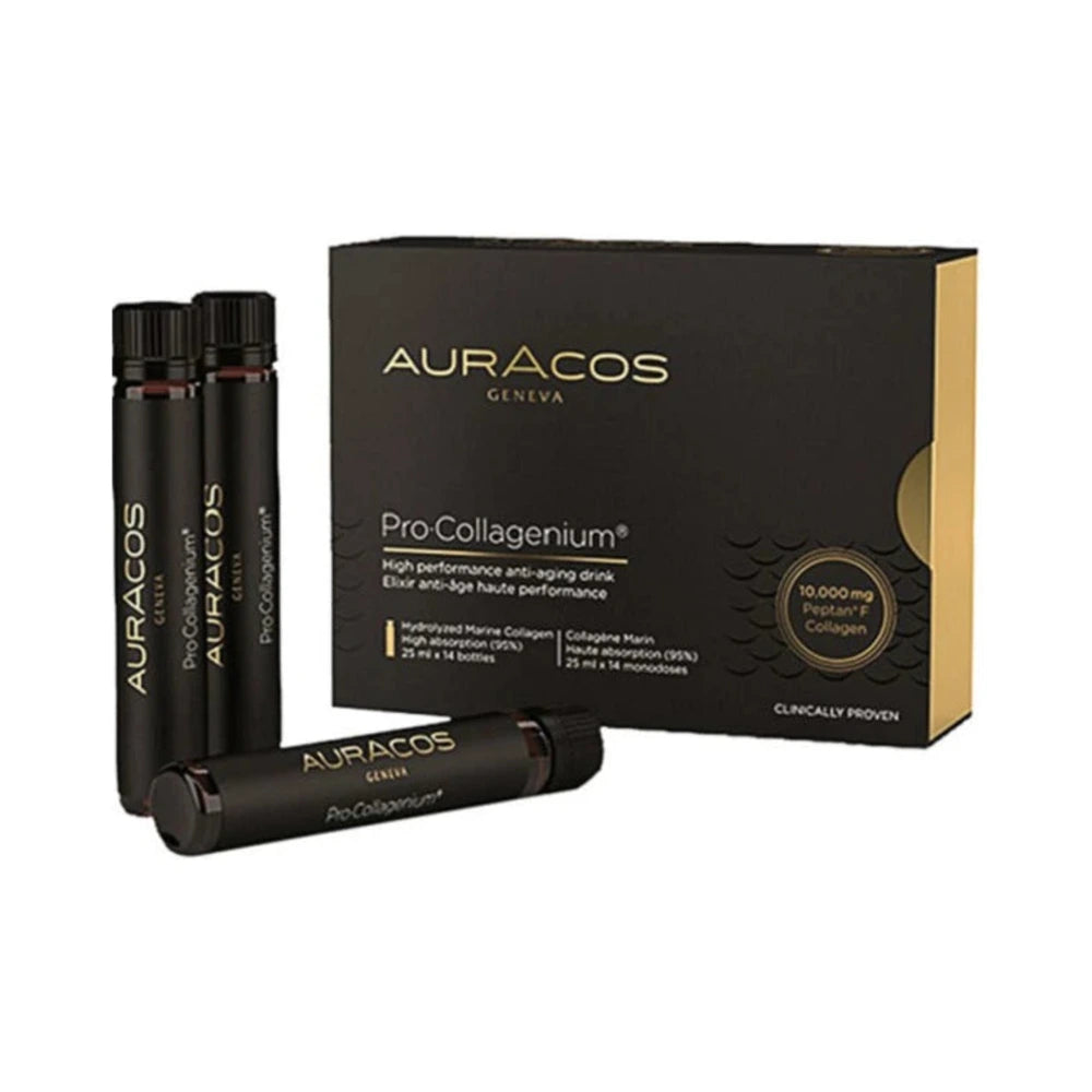 Auracos Geneva Pro Collagenium – boîte de 14 monodoses de 25 ml