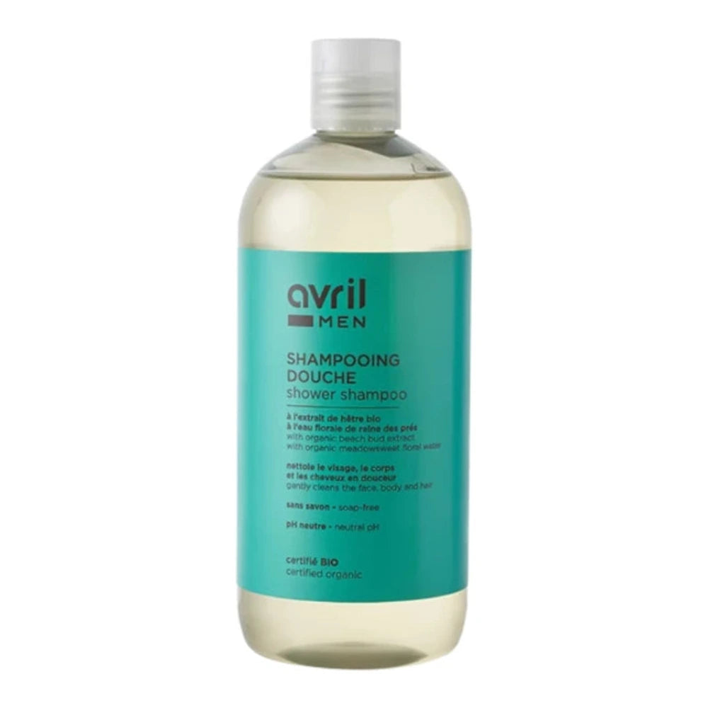 Avril shampooing douche homme bio 500 ml – flacon
