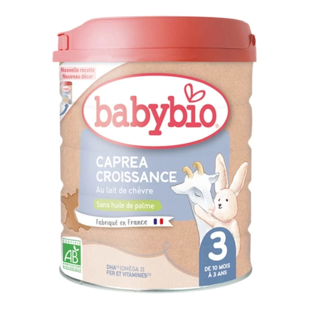 Babybio Caprea 3 lait de croissance au lait de chèvre 800 g