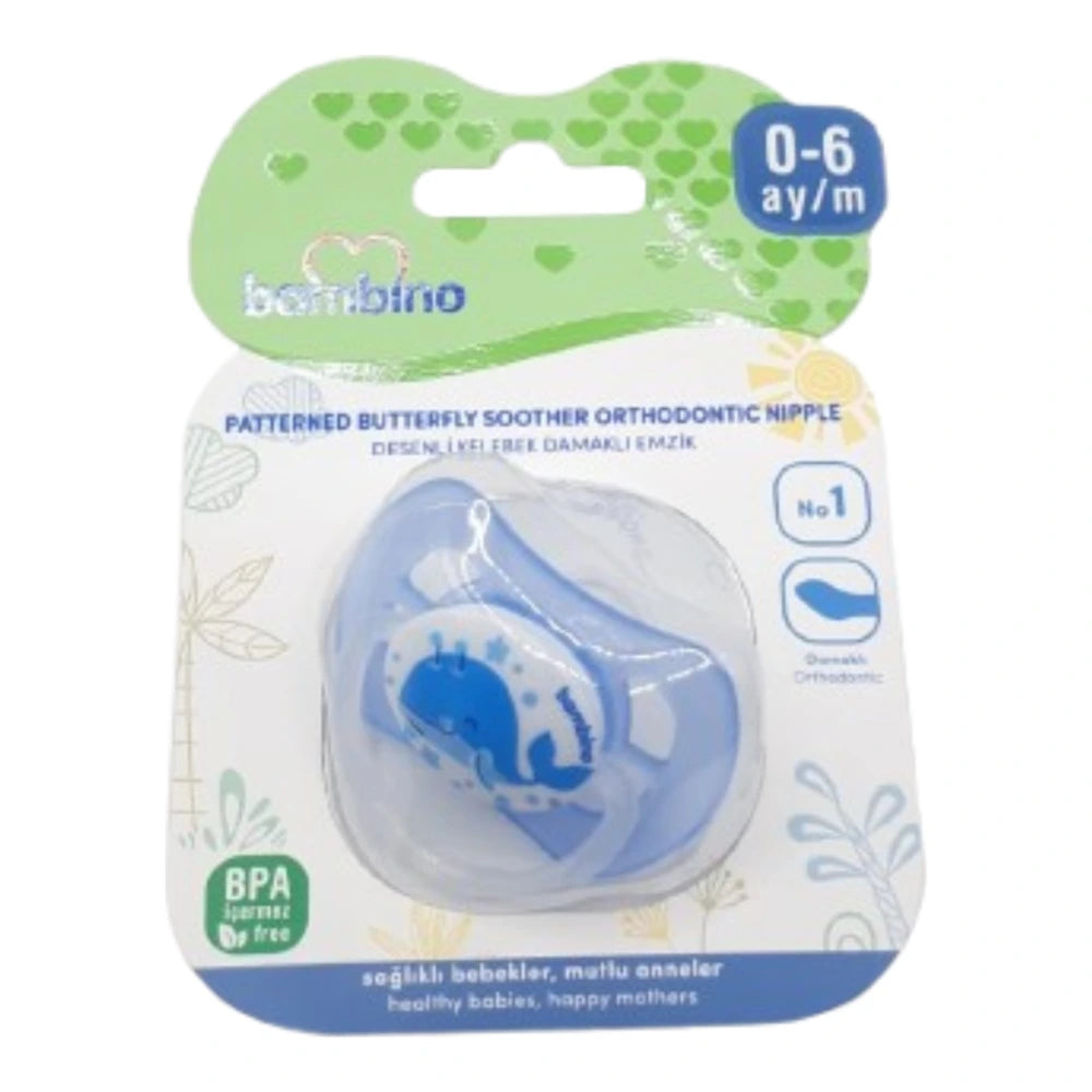Bambino sucette orthodontique 0-6 mois réf. P2497