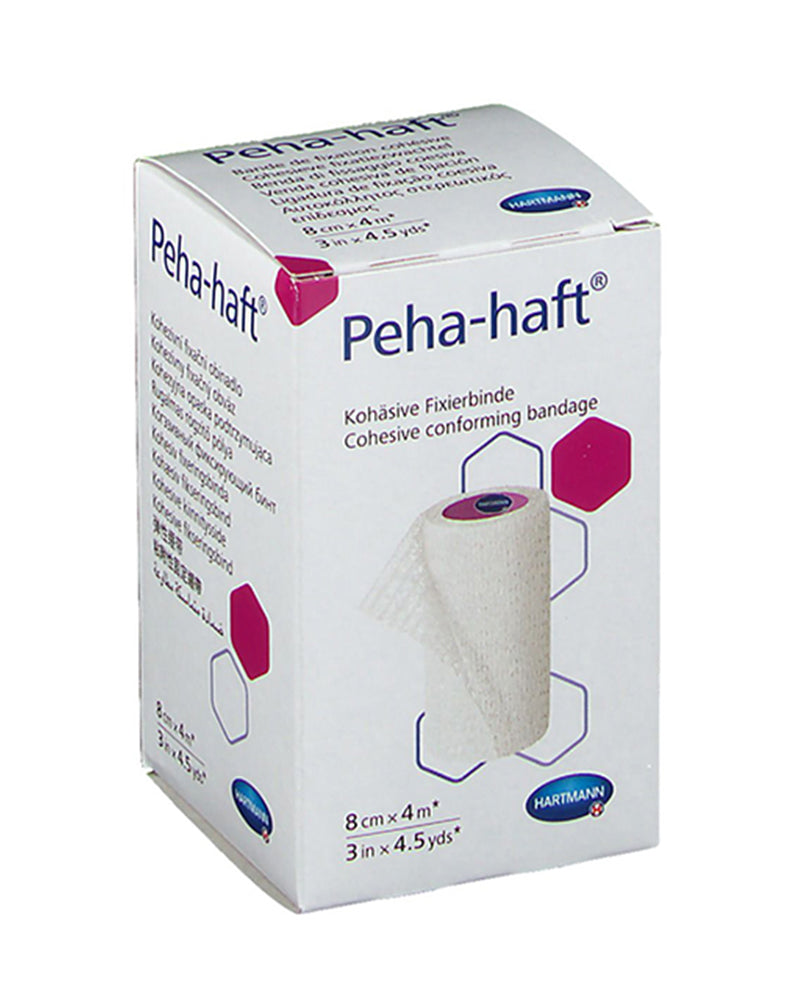 Hartmann Peha-Haft Latex-Free Fixation Bandage 8 cm x 4 m (Exp: 09/2025)