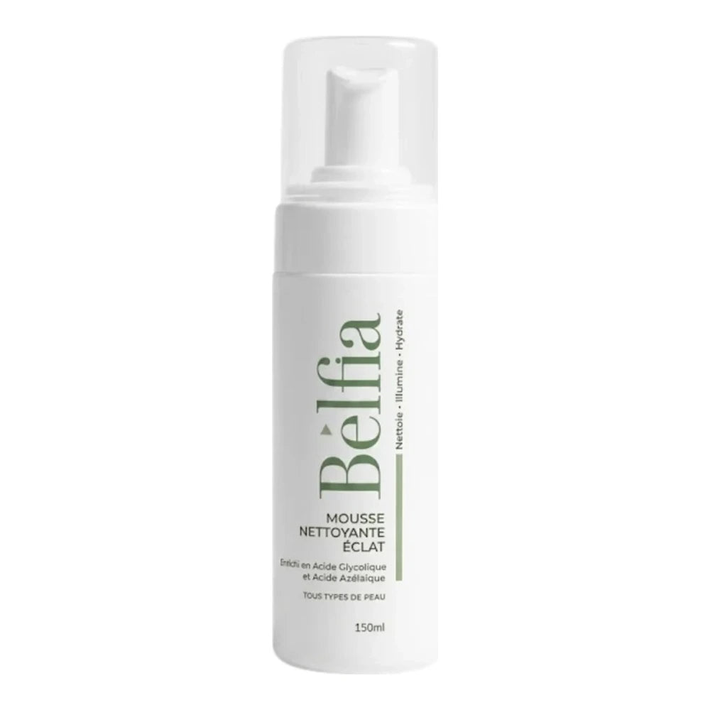 Belfia Mousse Nettoyante Éclat 150 ml – flacon pompe