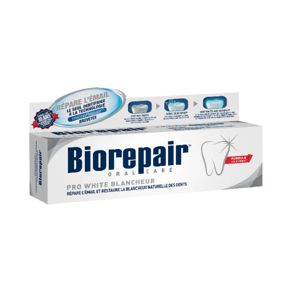 Biorepair Dentifrice Pro White 75ml