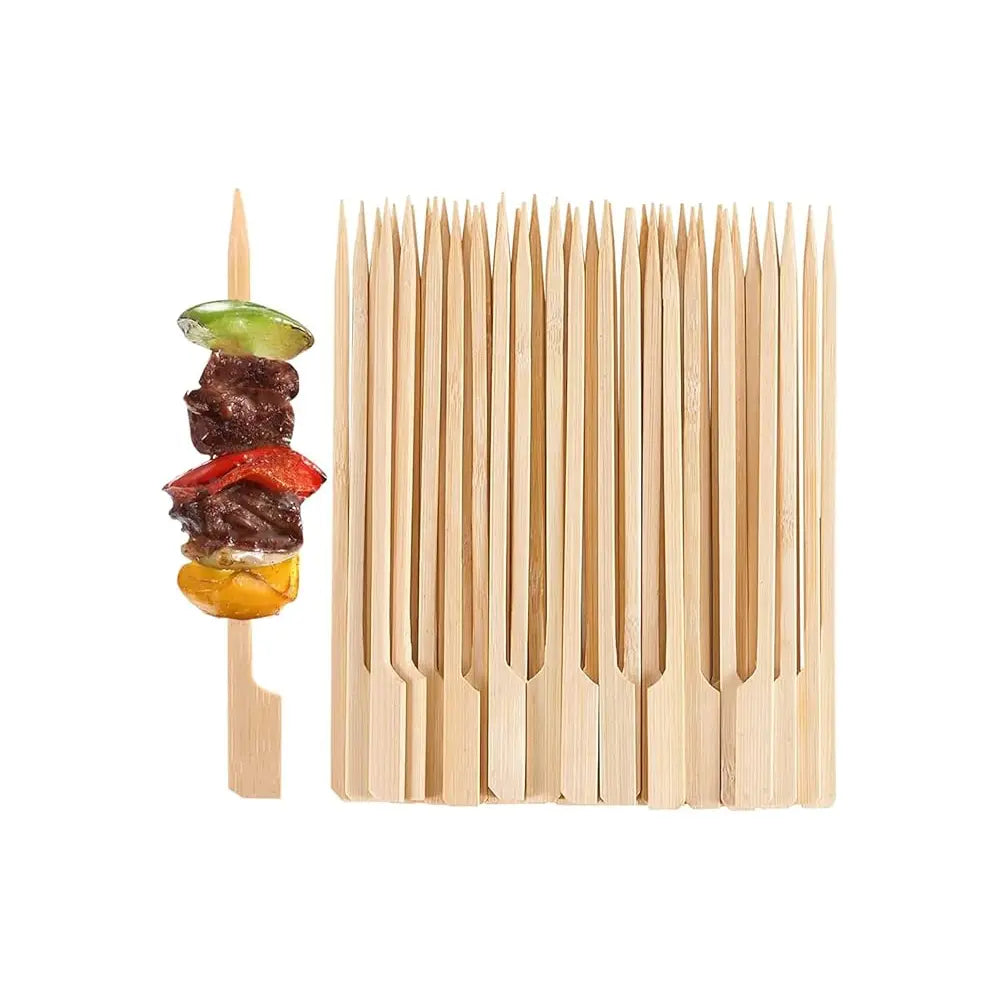 Paquete de 100 Brochetas de Bambú - Formato Grande