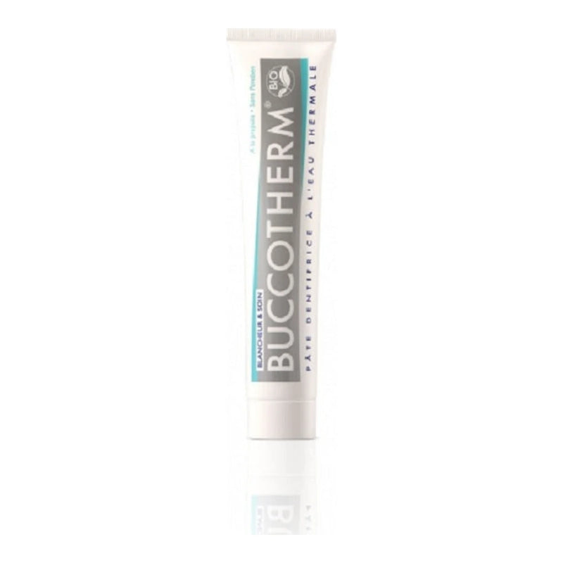 BUCCOTHERM PASTA DENTAL BLANQUEADORA Y CUIDADO ORGÁNICO 75ML