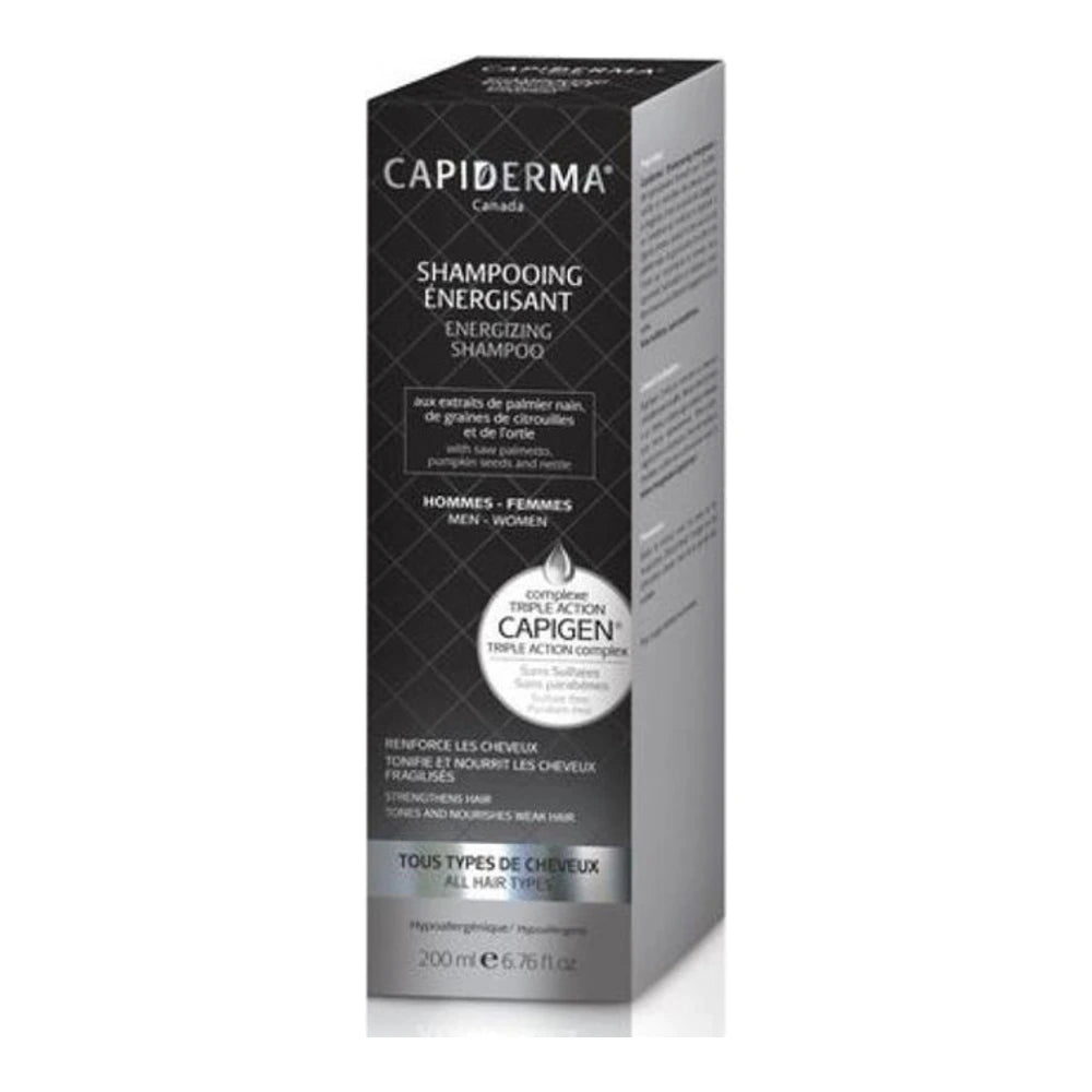 Capiderma - Shampoing Énergisant - 200 ml