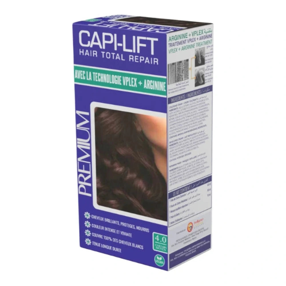 CapiLift Coloration Cheveux N°4 Châtain